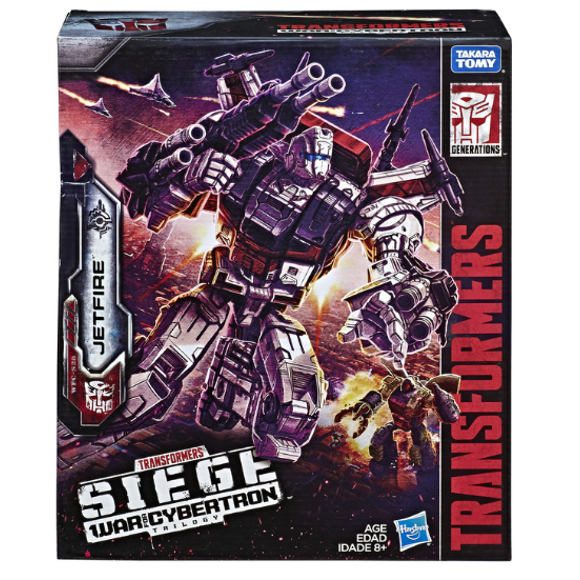 Transformers Siege War For Cybertron Figurine Articulée de 11 Pouces Classe Commander - Jetfire V2