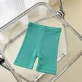 thumbnail image 3 of Girls Shorts Girls Summer Clothes 2025 Girls Summer Shorts Thin Comfortable Stretchable Casual Underwear Layer Front Solid Color Pants for Toddler Kids Daily Wear, 3 of 4