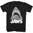 thumbnail image 1 of Jaws Geometric Sharks Black Adult T-Shirt 4Xlt, 1 of 2