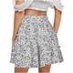 thumbnail image 1 of Faldas Para Mujer Falda Corta Casual Vintage Cintura Alta Estampado Floral Playa Volantes Odeerbi  ODB138791, 1 of 8