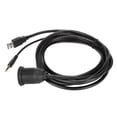 thumbnail image 1 of USB Dash Mount Cable, Easy Installation Car Mount Flush Cable Waterproof with LED Indicators for Motorcycle, 1 of 7
