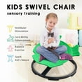 thumbnail image 5 of Sensory Spinning Chair for Kids with Autism & ADHD, Swivel Chair for Indoor/Outdoor Use, Sit and Spin Toys, Fish-Shaped Sensory Chairs for Autistic Children, Training Body Coordination, 5 of 7