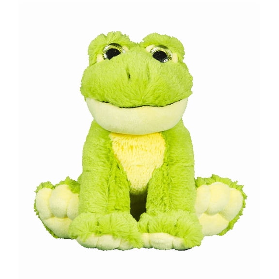 I-HOP the Frog 8 Inch Plush Stuffed Animal Toy, Soft Green Frog