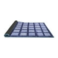 thumbnail image 2 of Ahgly Company Indoor Rectangle Checkered Blue Modern Area Rugs, 6' x 9', 2 of 4