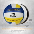 thumbnail image 2 of Balón Voleibol Duxx #5 PU Amarillo Azul Blanco, 2 of 5