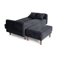 thumbnail image 4 of Sala Modular Sofá Cama Reversible De Lino Gris Oxford Modelo Avocata, 4 of 9
