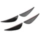 thumbnail image 5 of 4 piezas de difusor universal de PVC para modificación de alerones de parachoques delantero, color negro brillante, 5 of 14