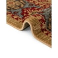 thumbnail image 6 of Unique Loom Palace Collection Area Rug - Monroe (3' 3" x 5' 3" Rectangle Red/Light Blue), 6 of 6
