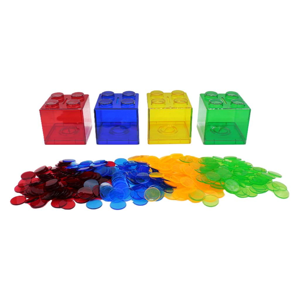 Jeu Fast Bead Grabbing - Capture De Perles Rapide, Bingo De Couleurs - Pour 2 à 4 Joueurs, Adultes Et Enfants - 4