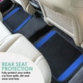 thumbnail image 6 of FH Group Carpet Floor Mats for Car, SUV, Van  Universal Fit w/ Free Gift - Full Set F14407Blue, 6 of 10