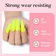 thumbnail image 7 of AIMEILI Poly Nail Extension Gel Lime Green  Hema Free Poly Nail Enhancement Nail Art Design DIY Salon Nail At Home Gift for Women Nail Gel - 003, 7 of 7