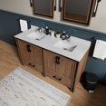 thumbnail image 2 of Lexora Home Ziva 60" Double Vanity with Mirrors in Rustic Barnwood, 2 of 6