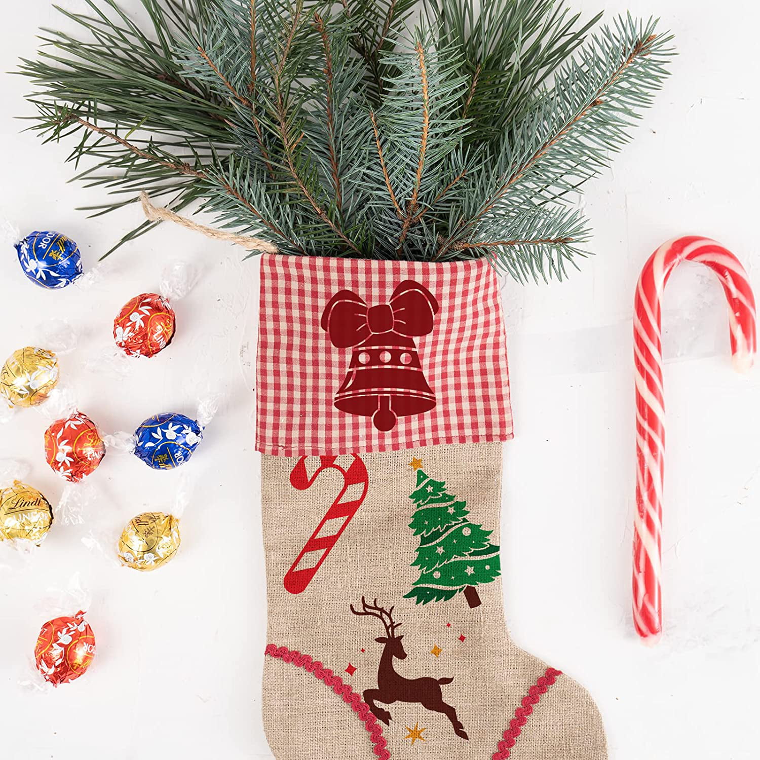 DIY Projects - Christmas Stockings – Yowler & Shepps Stencils