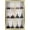 Gold Framed Version, variant on Eiffel Tower Construction Time Lapse Wall Poster with Push Pins, 14.725" x 22.375"