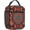 Lunch bag1, variant on Portable Insulated Lunch Bag - Abstract Mushroom Colorful Mandala - Reusable Durable Men/Women - Thermal Insulated Leakproof - Artistic Office Events Travel - Vibrant Print Spacious Compartment