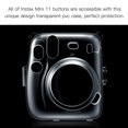 thumbnail image 3 of Fintie Fujifilm Instax Mini 11 Case - Crystal Hard PVC Protective Cover with Shoulder Strap (Cameras not included), 3 of 8