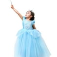 thumbnail image 4 of Princess Cinderella Costume Girls Dress Up With Accessories for 3-12 Years, 4 of 5