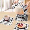 thumbnail image 5 of Farmhouse Cabin Pot Holders for Kitchen Heatproof Potholder, 3 Pack Country Vintage House Wood Grain Pliad Hot Pads Multipurpose Oven Pads Cloth Potholders Trivet for Cooking Baking, 5 of 8