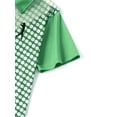 thumbnail image 4 of Zylanna Men's Polo Shirts, Short Sleeve Quick-Dry Casual Moisture Wicking Performance Tops for Golf Green, 4 of 6