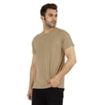 thumbnail image 2 of Inkmeso Solid Short Sleeve Crewneck T-ShirtForMens Lightweight EverydayShirtsW/ Patch Pocket, 2 of 7