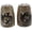 Wolf, variant on Animal Salt & Pepper Shaker Sets for Men's Kitchen Home Décor - Zebra