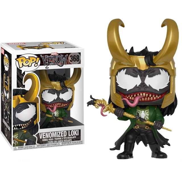 Funko pop Venom and Symbiotes Carnage#889 Venomized Loki#368
