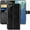 Black, variant on MONASAY Wallet Case Compatible for Galaxy Note 20 5G, 6.7 inch, [Included Screen Protector][RFID Blocking]Flip Folio Leather Cell Phone Cover with Credit Card Holder