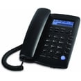 thumbnail image 1 of Teléfono con cable Ornin Y043 con altavoz, pantalla, solo para escritorio (negro), 1 of 3