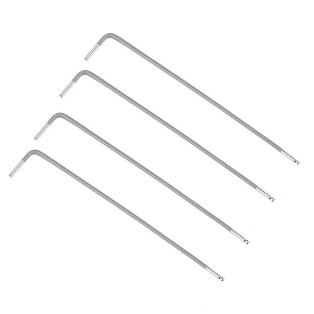 Unique Bargains Clé Hexagonale à Bille 1,5 mm, Outil de Réparation en Acier en Forme de L, Lot de 4