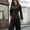 Winter coats for women clearance-Black, variant on Jackets for Women Clearance under $10.00 Women's Fashionable Casual Slim Button Solid Color Round Neck Denim Jacket Top Blue Black*Friday/Cyber*Monday Clearance