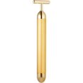 thumbnail image 1 of Angel Kiss Beauty Bar Energy Masajeador facial – 24 K dorado en forma de T pulso eléctrico vibración facial herramienta de cuidado de la piel – cumpleaños, día de San Valentín, regalos de Navidad para, 1 of 1