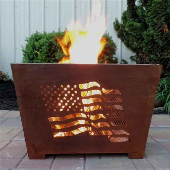 Esschert Design FF1001 Flag Fire Basket