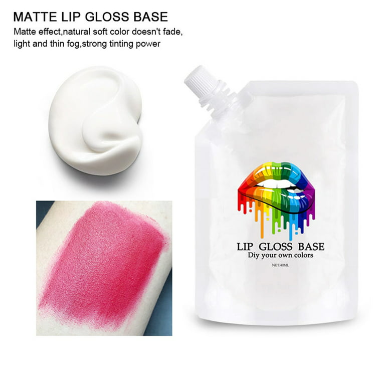 Matte Lip Gloss Base DIY Lipgloss Fine Stuff Gel Handmade Lip Base Material  