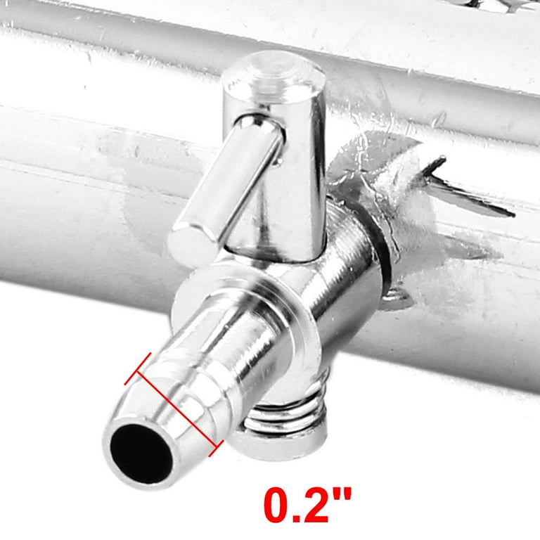 Unique Bargains Aquarium Way Inline Manifold Air Flow Pump