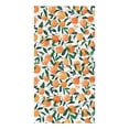thumbnail image 2 of Orange Leaf Flower Branch Soft Microfiber Kitchen Towel Absorbent Clean Dish Cloth Towels Kichen Cleaning Supplies, 2 of 6