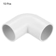 thumbnail image 3 of Unique Bargains PVC Conduit Coupler 90 Degree Elbow Fittings 25mm Change Direction Hose Electrical Conduit Pack of 10, 3 of 5