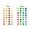 9, variant on Color Coordination Reference Cards Set, 2 Piece Acrylic Guide Cards for Portable Pairing and Daily Carry Use Home
