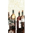 thumbnail image 2 of French-Roussia, Heather A. 9x14 Black Ornate Wood Framed with Double Matting Museum Art Print Titled - Wine Typography I, 2 of 4