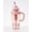 Pink, variant on Tumbler Water Bottle 1300ml (22oz) with Straw and Lid - Large Capacity Aesthetic Ice Cream Design, Sports Water Bottle with Carry Handle & Infuser for Gym, School & Travel, BPA Free (Black)