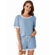 thumbnail image 2 of Traje de Corta con Bloques de Color Azul M, 2 of 7