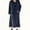 Navy-Pajama Sets-Womens, variant on Zedker Women's Plus Size Robe for Women Plush Soft Robe Fluffy Cozy Warm Lightweight Bathrobe Womens Long Robe with Pockets Beige L