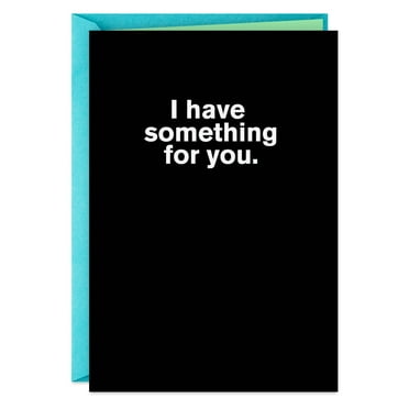 Hallmark Shoebox Funny Birthday Card (I Have Something for You)