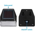 thumbnail image 5 of TORCHSTAR 12 Pack Dusk-to-Dawn LED Solar Fence Lights for Pathway, 4000K Cool White, Black, 5 of 7
