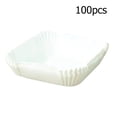thumbnail image 4 of 100 forros de pergamino para freidora de aire alfombrilla antiadherente para horno de papel de aceite para hornear (blanco) JShteea Libre de BPA, 4 of 9