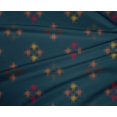 thumbnail image 4 of oneOone Polyester Lycra Tissu Géométrique Ligne Ikat Tissu à Coudre Imprimé BTY 56 Pouces de Large, 4 of 4