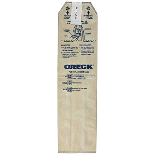 Oreck Genuine Odor Fighting HEPA Vacuum Cleaner Bags for Magnesium