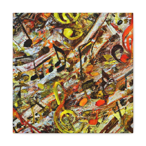Musical Melody Sketching - Canvas