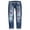 BU1, variant on Women's Casual Loose Jeans Independence Day Print Ripped 250Th High Waisted 4th Of July Patriotic Denim Pants BU1 L
