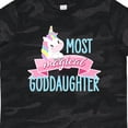 thumbnail image 4 of Inktastic Most Magical Goddaughter Cute Unicorn Girls Toddler T-Shirt, 4 of 5