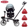 thumbnail image 3 of Carriola tipo Triciclo para Niños Asiento Giratorio 360 JOYKOO Reclinable Luz Sonido Gris, 3 of 7
